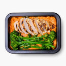 Country Chicken, Broccolini & Sweet Mash Potato