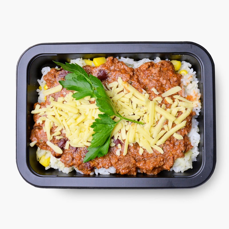 Chilli Con Carne with Mexican Rice