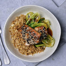 Teriyaki Chicken with Bok Choy & Cauliflower Rice