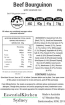 Beef Bourguignon with Steamed Rice