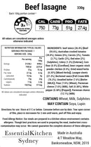 Beef Lasagne