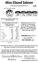 Miso Glazed Salmon, Bok choy & Brown Rice