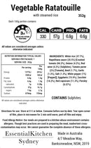 Vegetable Ratatouille with Steamed Rice